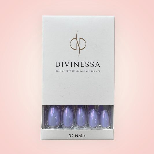 Gel Design - Soft Glam Blue