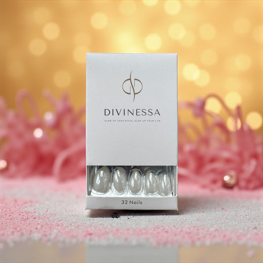 Gel Design - White Shine