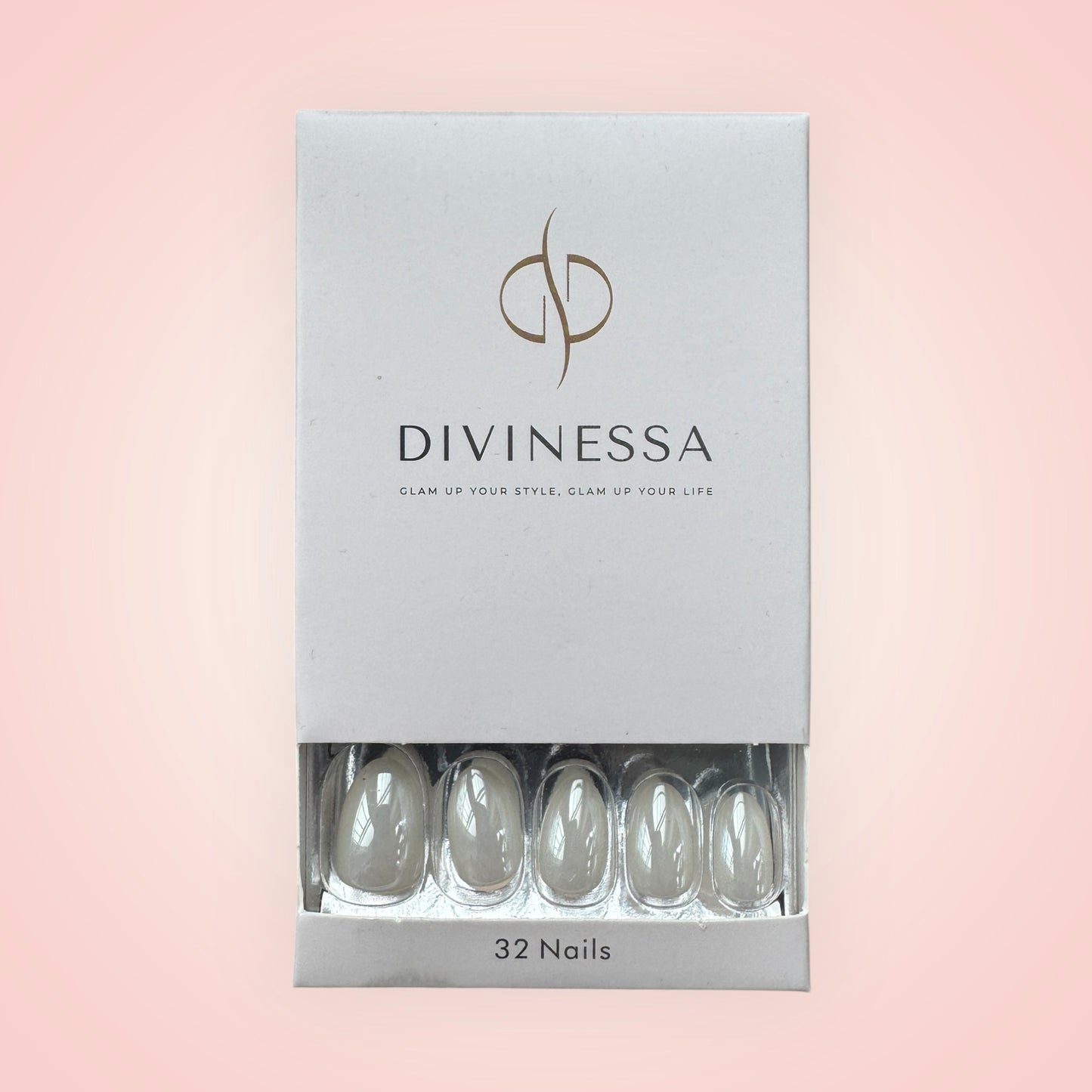 Gel Design - White Shine